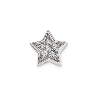 Star pendant with stones